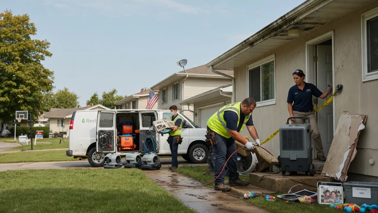 Water Damage Restoration in Spelter, WV near me